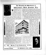 Watermans Ideal Fountain Pen, Waterman Co, DuPage County 1904